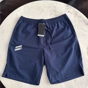 Hurley Men's Athletic Spandex lightweight Shorts - Navy Blue - Men’s size M